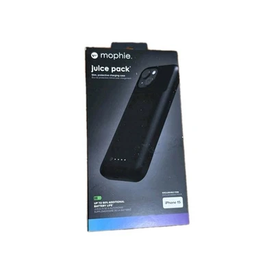 Mophie - Juice Pack Funda Batería iPhone 15 Pro MAX SLIM Negra Foto 1 de 4