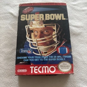 Tecmo Super Bowl completo di scatola nintendo nes nfl calcio CIB - Foto 1 di 18