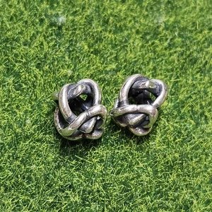 Trollbeads Retired Heart For You Silver Bead In Pair - Picture 1 of 3