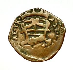 MASSA - ALBERICO I 1568-1623 -AE/ QUATTRINO   RARISSIMA ! - Picture 1 of 2