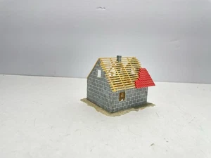 Maqueta de tren a escala Ho vintage M6 edificio casa en construcción paisaje - Imagen 1 de 12