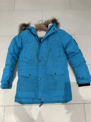 Lands' End Expedition  Size 7 Blue  Down Parka Waterproof Hooded Winter Coat - Image 1 of 4