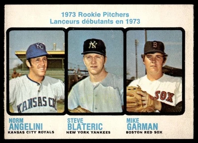1973 O-Pee-Chee Norm Angelini/Steve Blateric/Mike Garman Rookie #616 - Image 1 of 2