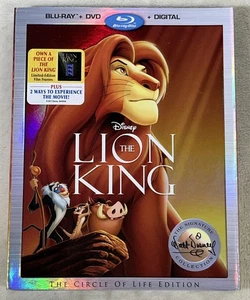 The Lion King Disney Signature Collection Sealed Blu-ray + DVD + Digital 2017 - Picture 1 of 8