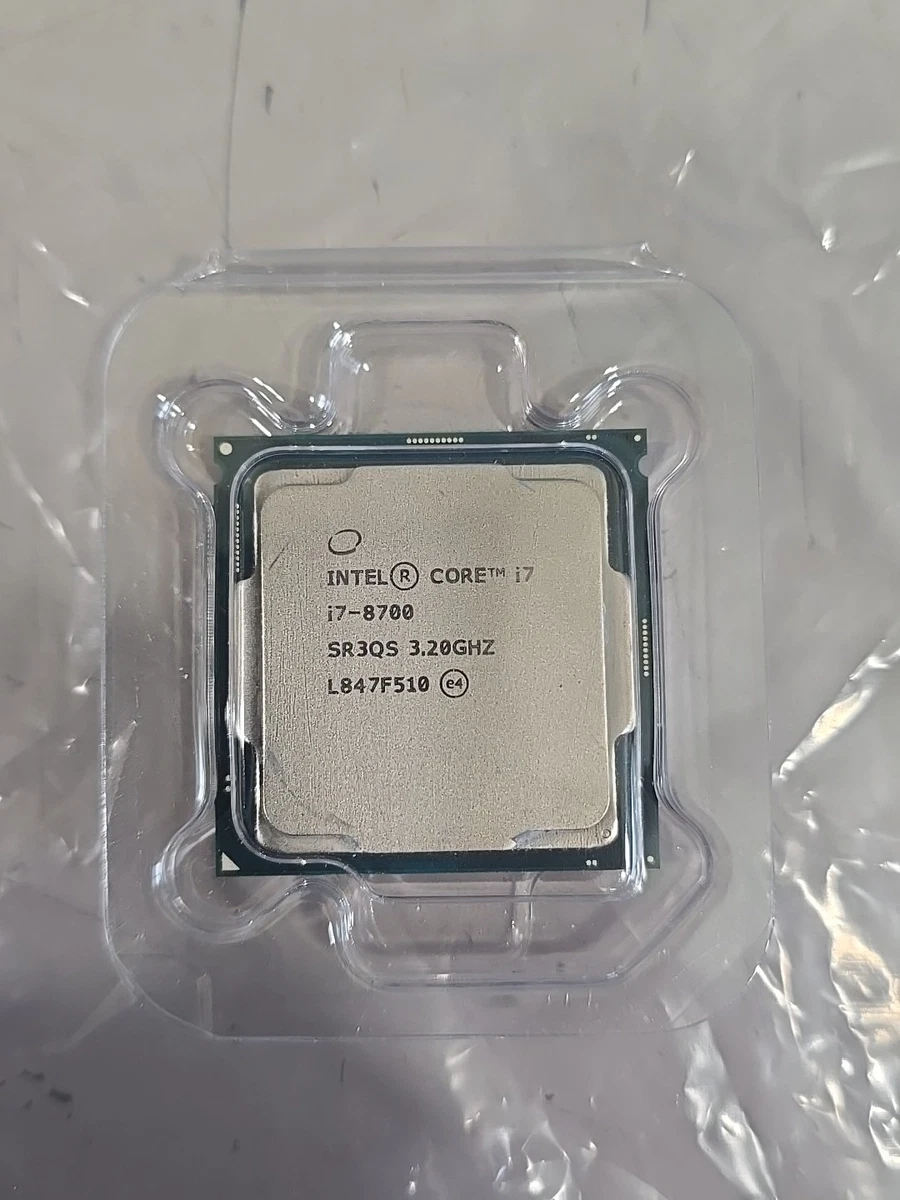 Intel Core i7-8700 Processor Model Computer Processors (CPUs) for