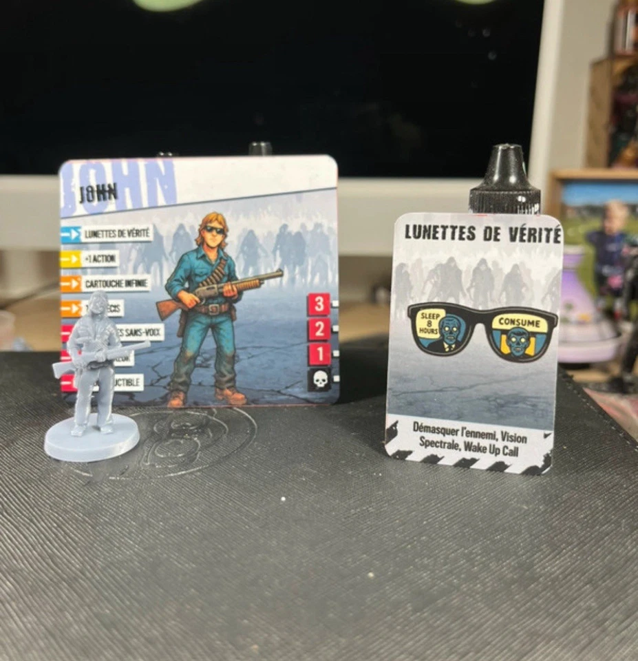 Figurines John Invasion Los Angeles  Zombicide V2 - Photo 1/1