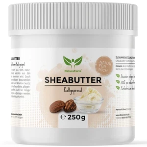 Sheabutter unraffiniert & kaltgepresst 250g – Naturreine Kosmetik Körperbutte... - Bild 1 von 6