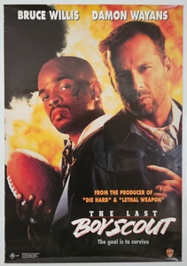 Póster original de la película The Last Boy Scout (Bruce Willis, Damon Wayans) 27x40 - Imagen 1 de 4