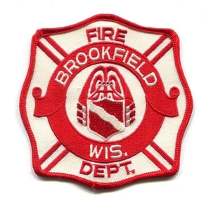 Brookfield Fire Department Patch Wisconsin WI - Picture 1 of 1