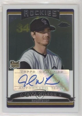 2006 Topps Chrome Josh Wilson #351 Auto - Image 1 of 2