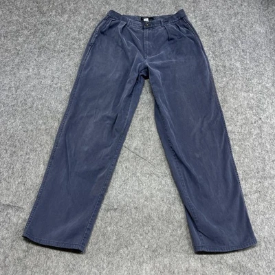 Pantalones Polo Ralph Lauren De Colección Para Hombre 31x32 Azul Polo Chino Plisado Se Ajusta 30x29.5 Foto 1 de 4