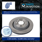 2x Brake Discs Pair Vented fits SAAB 9-3 YS3F Rear 02 to 15 292mm Set Blue Print