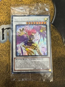 Yugioh SIGILLATA Cyber Slash Arpia Lady BLC1-EN010 Segreta Rara Edizione Limitata!! - Foto 1 di 2