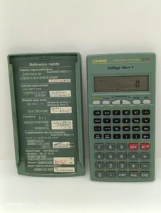 CASIO - Calculatrice vintage Scientifique Casio FX-92 New Collège + - Photo 1/12
