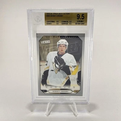 2005-06 Upper Deck Victory - Rookies Sidney Crosby #285 (RC) - Image 1 of 2