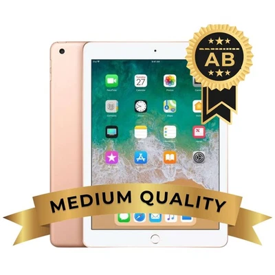 Apple iPad 6Th 9.7" 32Gb Gold Grado AB Accessori Gar. 12 Mesi Ricondizionato  - Immagine 1 di 4