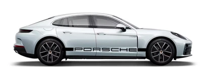 Juego de calcomanías gráficas laterales personalizadas Porsche Panamera 2009-2025 Speedster a rayas Foto 1 de 4