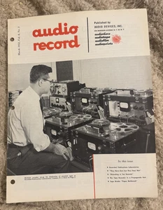 AUDIO RECORD VOL 8 NO. 3 1952 RECORDING MAGAZINE HENRY CLARK VENTI-DAVIS - Picture 1 of 8