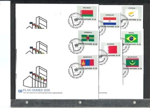 2020 Flag FDC's - UNPA Fresh - (FLAWLESS) (384A) - Picture 1 of 1
