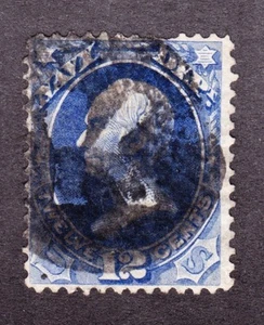 US O41 12c Navy Department Used w/ Negative "K" Fancy Cancel - Picture 1 of 2
