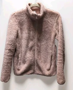 Chaqueta Uniqlo Esponjosa Hilo Polar Cremallera Completa Rosa Polvoriento Para Mujer Talla S - Imagen 1 de 6