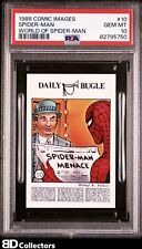 SPIDER-MAN #10 PSA 10 POP 1 1988 Comic Images World Of Spider-Man Stickers