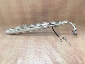Tubo silenciador de escape Honda CL70 K2 1971 C110 SS50 colgante CL50 CL70K2 CD50. - Imagen 1 de 12