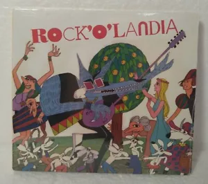 ROCK 'O' LANDIA CD Obra Musical Infantil 2 CUENTOS Rock 80's PUERTO RICO Antiguo - Picture 1 of 2