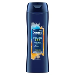 Suave Men 3 in 1 Herren Duschgel, Haar-, Gesichts- und Duschgel, 18 Oz. - Bild 1 von 3