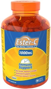 Ester-C 1000 mg with Zinc, 180 tablets - Picture 1 of 2