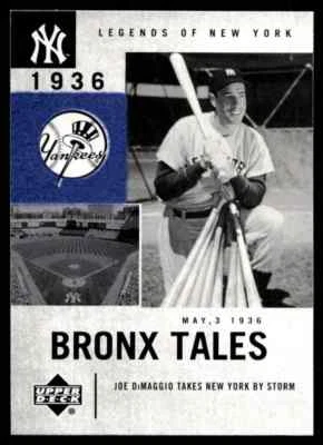 2001 Upper Deck Legends of New York Joe DiMaggio New York Yankees #129 - Image 1 of 2