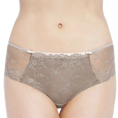 Pantalones Cortos Passionata "SO PRETTY" Caqui/Melocotón Encaje Profundo 4614/GI Foto 1 de 4