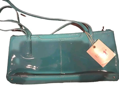 Hobo совершенно новый с Ярлыками бирюзовый запатентованный наплечная сумка - Изображение 1 из 3