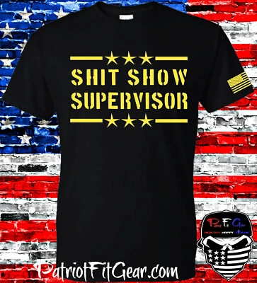 Sh*t Show Supervisor,t-shirt,Hoodie,Dad Vibes,Mom Vibes,Custom t-shirt - Image 1 of 4