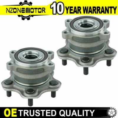 2x Rolamento de cubo de roda traseira para 4x4 2013 2014-2019 Nissan Pathfinder Infiniti QX60 - Imagem 1 de 4