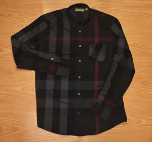 Burberry Men's Cotton Casual Shirt Dress Shirt Size US M - Picture 1 of 3