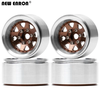 Offset -10mm Aluminum 1.9" Beadlock Wheel Rim for 1/10 Crawler TRX4 Axial SCX10 - Image 1 of 4