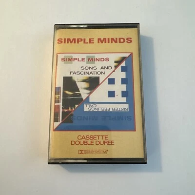 SIMPLE MINDS - sons and fascination  — Cassette audio - K7, tape - Photo 1/2