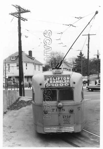 OD412 RP 1960s BALTIMORE TRANSIT CO CAR #7128 - Picture 1 of 1
