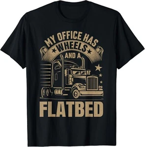 CDL Trucker Funny Semi Truck Driver CDL Certified Trucker Gift Unisex T-Shirt - Picture 1 of 3