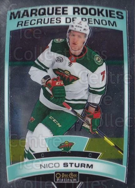2019-20 O-Pee-Chee Platinum #163 Nico Sturm - Image 1 of 1