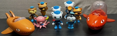 Octonauts toys figures and vehicle lot Cover