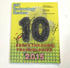 MIT Technology Review - March / April 2015 - Brand New - Imagen 1 de 3