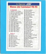 1993 SCORE 93 - Cards - No. - FOOTBALLER LIST - 1-131