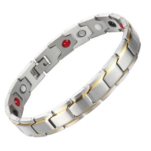 Gorgeous Magnetic Bracelet 4 Elements Balance Energy Power Arthritis Pain Relief - Picture 1 of 12
