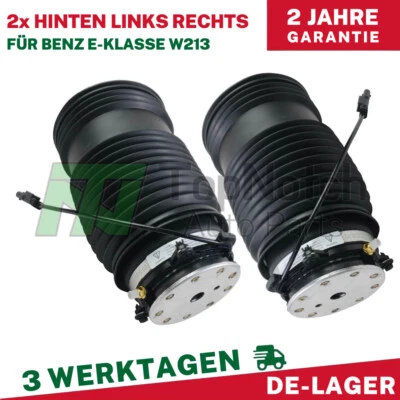 2x Federbalg Luftfederung Hinten Für Mercedes W213 GLC C253 X253 E300 E350 E400 - Bild 1 von 4