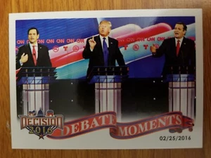 Decision 2016 #122 CNN Republican Debate 2/25/16 SP No Como Nuevo Tarjeta - Imagen 1 de 1