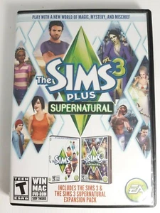 EA PC MAC CD Videospiel Die Sims 3 & Supernatural Expansion Pack - Bild 1 von 3