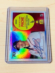 2021 Cristian Pache Topps All-Star Rookie Cup #RCA-CP On-Card Auto RC *TBM - Picture 1 of 2