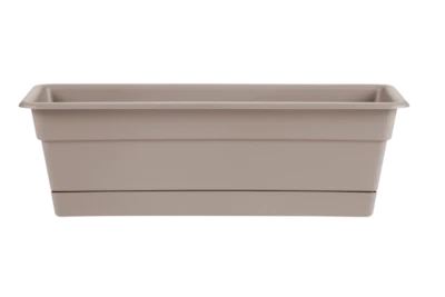 Caja de flores + rieles de patio Clamp2 + Bloem Dura Cotta 24 pulgadas (ver FOTOS) Foto 1 de 4